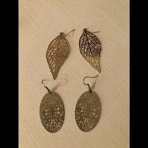 * bundle * filigree earrings